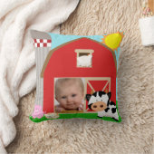 Aangepaste foto Boerderij kussen (Deken)