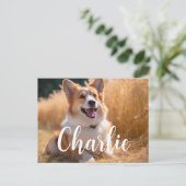 Aangepaste foto briefkaart (Staand voorkant)