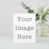 Aangepaste foto briefkaart (Staand voorkant)