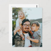 Aangepaste foto briefkaart (Voorkant / Achterkant)