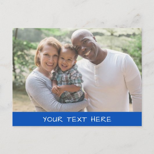 Aangepaste foto briefkaart (Voorkant)