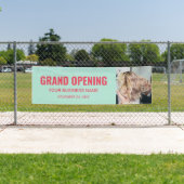 Aangepaste foto Business Grand Opening Marketing Spandoek (Insitu)
