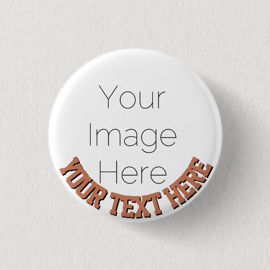 Aangepaste Foto Button Pin – Gepersonaliseerde tek (Voorkant)