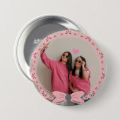 Aangepaste Foto Button Pin – Moederdag Gift (Voorkant /achterkant)