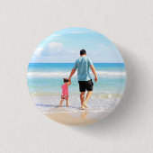 Aangepaste foto-Button Ronde Button 3,2 Cm (Voorkant)