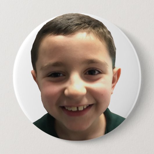 Aangepaste foto-Button Ronde Button 4,0 Cm (Voorkant)