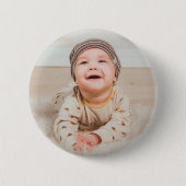 Aangepaste foto-Button Ronde Button 5,7 Cm (Voorkant)