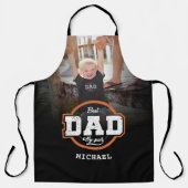 Aangepaste foto-cadeau voor papa schort (Voorkant)