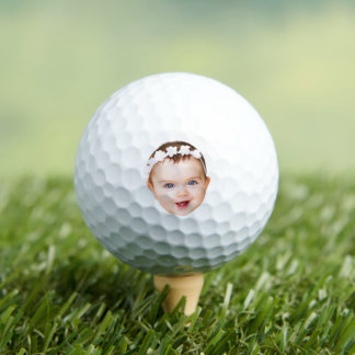 Aangepaste foto, cadeau voor vader gepersonaliseer golfballen
