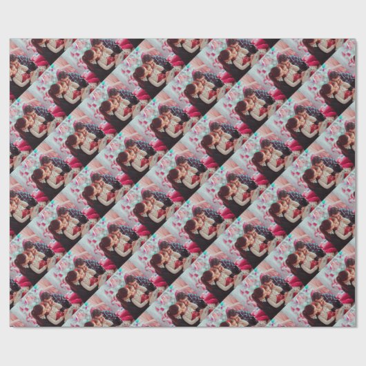 Aangepaste foto cadeaupapier (Vlak)