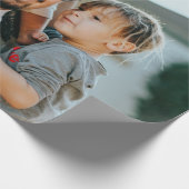 Aangepaste foto cadeaupapier (Hoek)