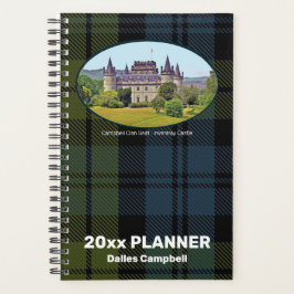 Aangepaste foto Campbell Scottish Clan Castle Week Planner