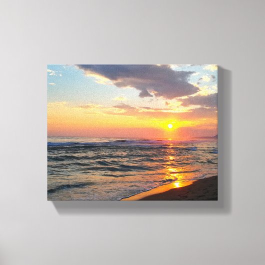 Aangepaste foto canvas afdruk (Voorkant)