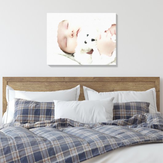 Aangepaste foto canvas afdruk (Insitu (Slaapkamer))