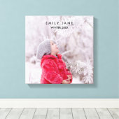 Aangepaste foto canvas afdruk (Insitu (Houten vloer))