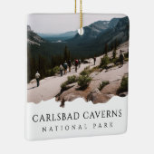 Aangepaste foto Carlsbad Caverns National Park Keramisch Ornament (Rechts)