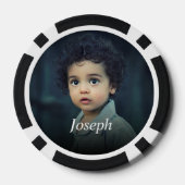 Aangepaste foto Clay Poker Chips (Achterkant)
