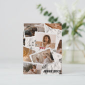 Aangepaste foto collage briefkaart (Staand voorkant)