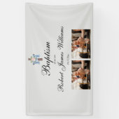 Aangepaste foto collage Doop Doop Achtergrond Spandoek (Verticaal)