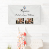 Aangepaste foto collage Doop Doping Achtergrond Spandoek (Insitu)