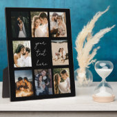 Aangepaste foto collage gepersonaliseerde foto fam fotoplaat (Zijkant)