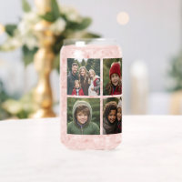 Aangepaste foto collage met vierkante foto's