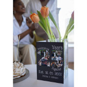 Aangepaste foto-collage voor 25e trouwdag kaart