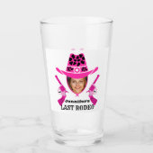 Aangepaste foto Cowgirl Glas (Voorkant)