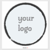 Aangepaste Foto Creëer Uw Logo Sticker (Vel)