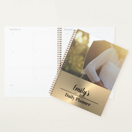 Aangepaste foto-Daily Planner (Display)