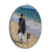 Aangepaste foto dart board met uw favoriete foto's dartbord (Voorkant Links)
