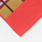 Aangepaste foto deken Gift voor het terugtrekken v (Hoek)