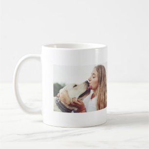 Aangepaste foto dubbelzijdig koffiemok