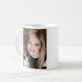 Aangepaste foto dubbelzijdig  koffiemok (Voorkant links)