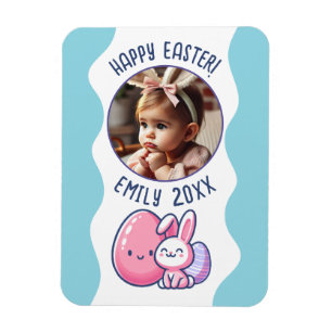 Aangepaste foto Easter Baby Keepsake Magneet