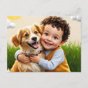 Aangepaste foto Eenvoudige gepersonaliseerde Golfe Briefkaart