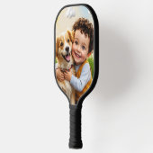 Aangepaste foto Eenvoudige gepersonaliseerde Golfe Pickleball Paddle (Links)