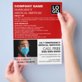 Aangepaste foto, EMT, Paramedic Flyer (Hand)