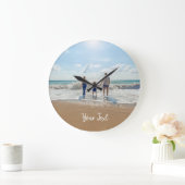 Aangepaste foto- en aangepaste tekst Sjabloon  Grote Klok (Huis)