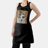 Aangepaste foto en naam Aangepaste volwassene Schort (Insitu)