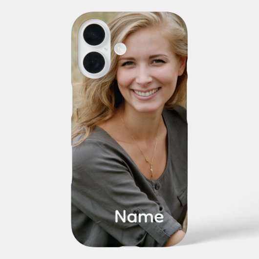 Aangepaste foto en naam. Case-Mate iPhone case (Achterkant)