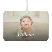 Aangepaste foto en naam luchtverfrisser (Achterkant)