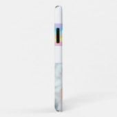 Aangepaste foto en naam regenboog Case-Mate iPhone case (Achterkant/rechts)