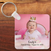 Aangepaste foto en naamDe eerste verjaardag van he Sleutelhanger (Voorkant)