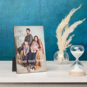 Aangepaste foto en/of tekst fotoplaat (Zijkant)