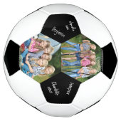 Aangepaste foto en ondertekend voetbal (Gedraaid)