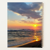 Aangepaste foto en optionele gepersonaliseerde tek planner (Achterkant)