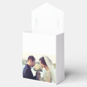 Aangepaste foto en tekst bedankdoosjes (Geopend)