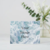 Aangepaste foto en tekst briefkaart (Staand voorkant)