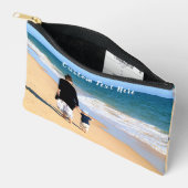 Aangepaste Foto en Tekst Gepersonaliseerd Etui (Open)